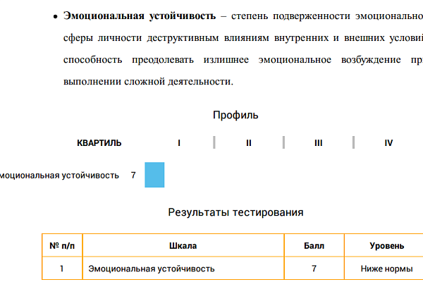 Эмоциональная устойчивость